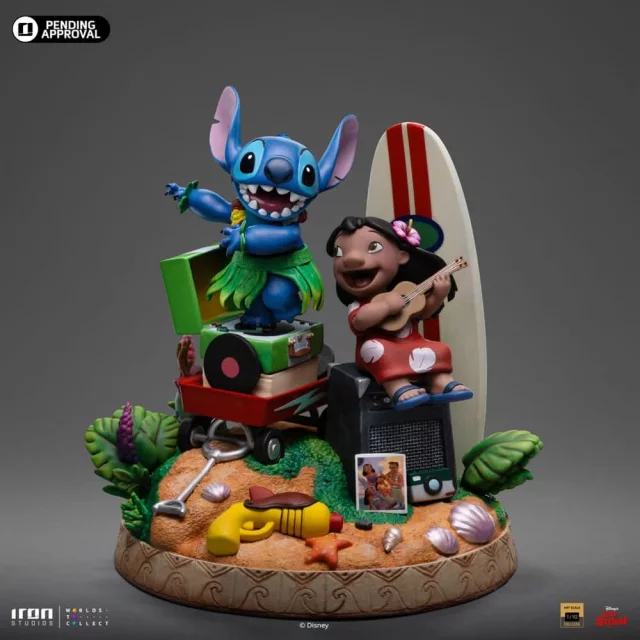Socha Disney - Lilo & Stitch Deluxe (Iron Studios)