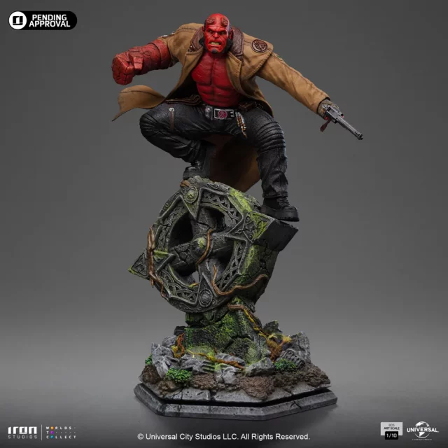 Szobor Hellboy - Hellboy 1/10 (Iron Studios)