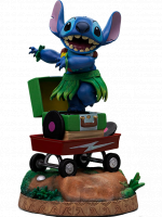 Szobor Lilo & Stitch - Stitch (Hula) (Iron Studios)