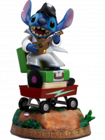 Szobor Lilo & Stitch - Stitch (King of Rock) (Iron Studios)