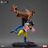Szobor Marvel - Gambit & Wolverine Deluxe (Iron Studios)
