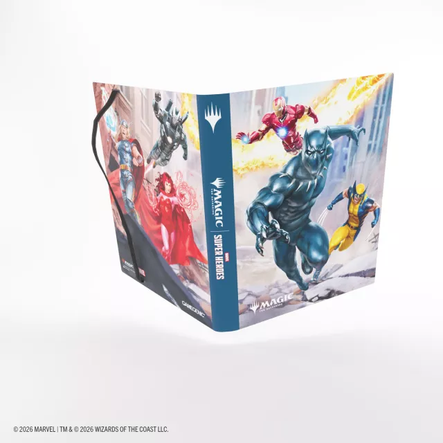 Kártya album Gamegenic - Marvel Super Heroes 18-pocket - Marvel Super Heroes - TCG gyűjthető kártyajáték
