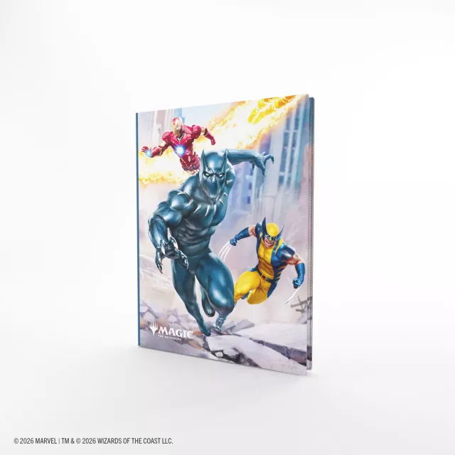 Kártya album Gamegenic - Marvel Super Heroes 18-pocket - Marvel Super Heroes - TCG gyűjthető kártyajáték