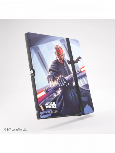 Kártya album Gamegenic – Star Wars: Unlimited 18-pocket – Casual: Qui-Gon Jinn & Darth Maul