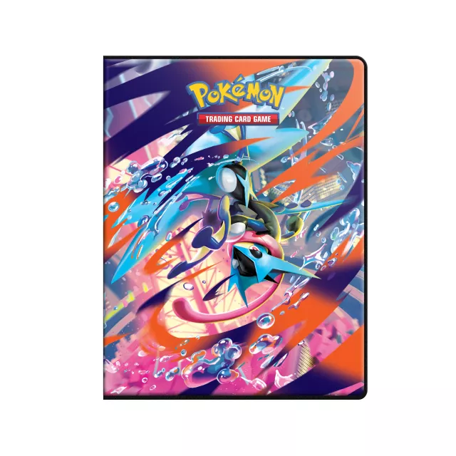 Kártya album Pokémon - 9-Pocket Binder - Greninja & Pyroar (252 kártya) - Pokémon TCG