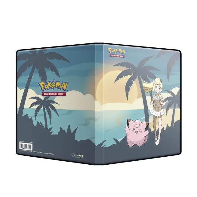 Gyűjtőalbum Ultra Pro - Pokémon TCG: Lillie and Clefairy 4-Pocket Portfolio - Kártyajáték
