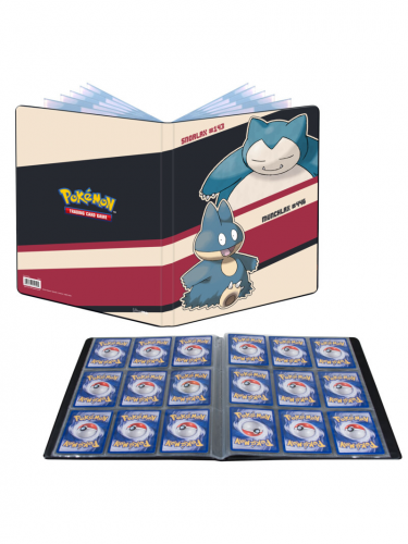 Kártya album Pokémon - Snorlax & Munchlax A4 (180 kártya)