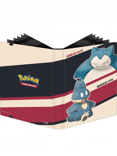 Kártya album Pokémon - Snorlax & Munchlax PRO-Binder A4 (360 karet)