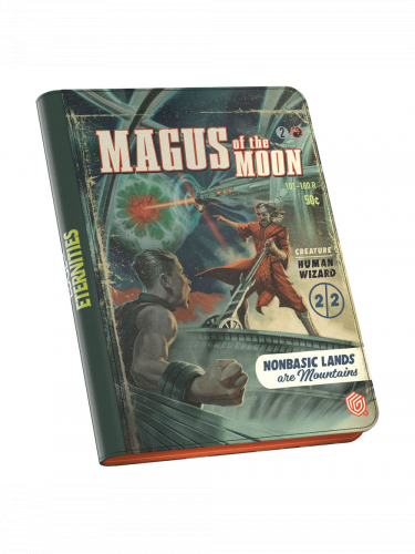 Kártya album Ultimate Guard - Magic: The Gathering Edge of Eternities - Magus of the Moon Zipfolio 360 18-Pocket XenoSkin