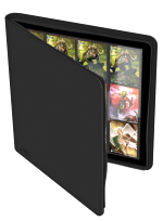 Kártya album Ultimate Guard - Zipfolio 480 24-Pocket XenoSkin Black