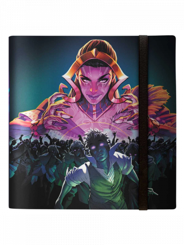 Kártya album Ultra PRO Magic: The Gathering Foundations - Liliana 12-Pocket Pro-Binder (480 kártya)