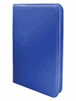 Kártya album Ultra PRO - Vivid 9-Pocket Zippered PRO-Binder - Blue (360 kártya)