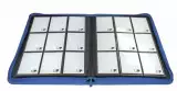 Kártya album Ultra PRO - Vivid 9-Pocket Zippered PRO-Binder - Blue (360 kártya)