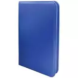 Kártya album Ultra PRO - Vivid 9-Pocket Zippered PRO-Binder - Blue (360 kártya)