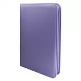 Kártya album Ultra PRO - Vivid 9-Pocket Zippered PRO-Binder - Purple (360 kártya)