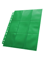Oldal az albumba Ultimate Guard - Side Loaded 18-Pocket Pages Green (1 db)