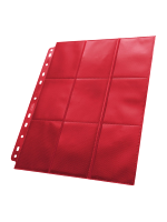 Oldal az albumba Ultimate Guard - Side Loaded 18-Pocket Pages Red (1 ks)