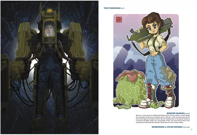 Kniha Aliens - Artbook