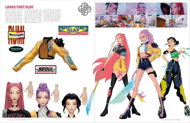 Könyv KPop: The Art of Demon Hunters - Artbook