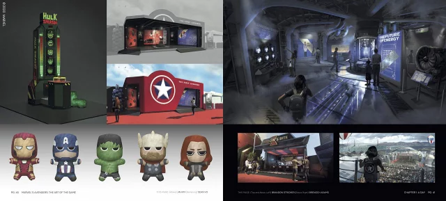 Kniha Marvel's Avengers: The Art of the Game