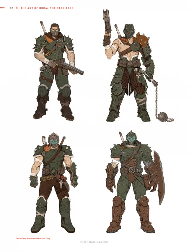 Könyv The Art of DOOM: The Dark Ages ENG