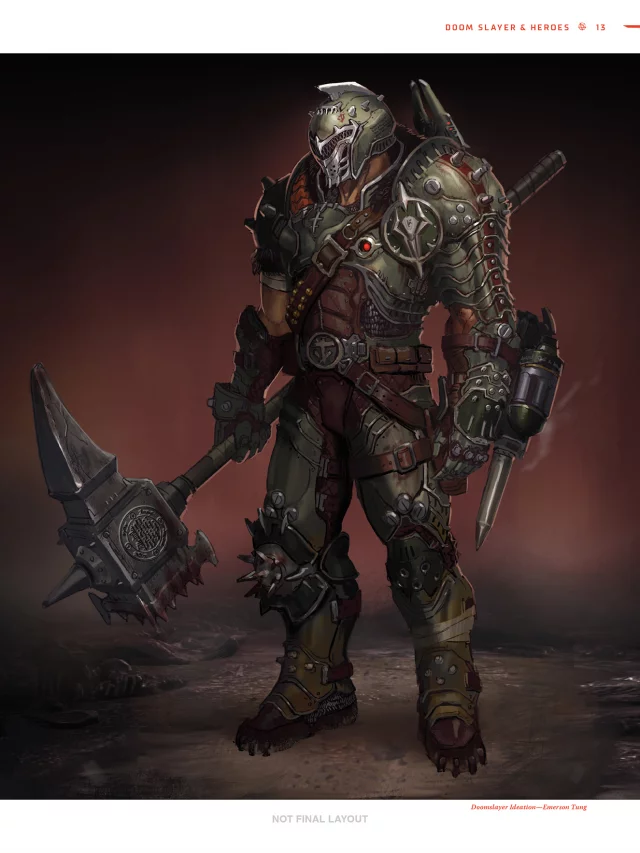 Könyv The Art of DOOM: The Dark Ages ENG