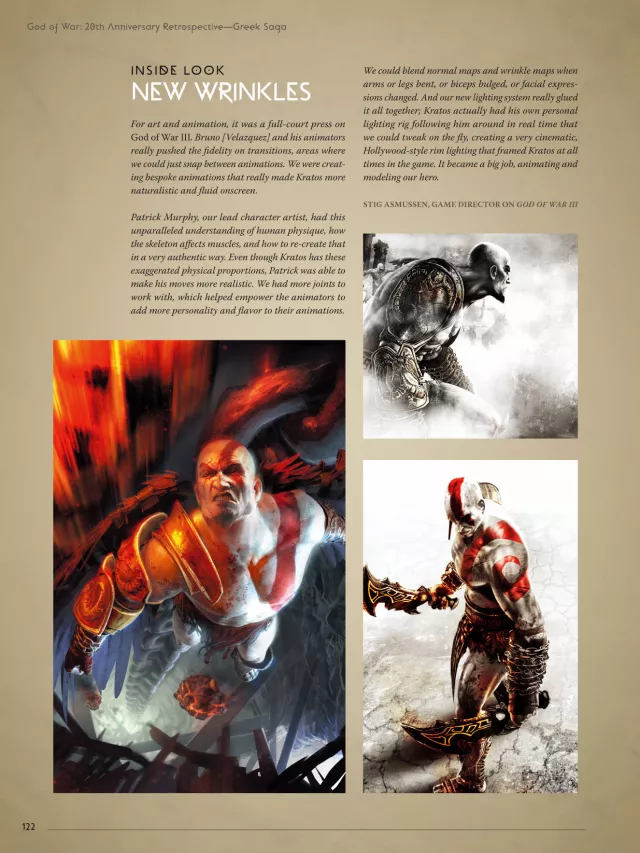Könyv The Art of God of War - 20th Anniversary Retrospective - Artbook