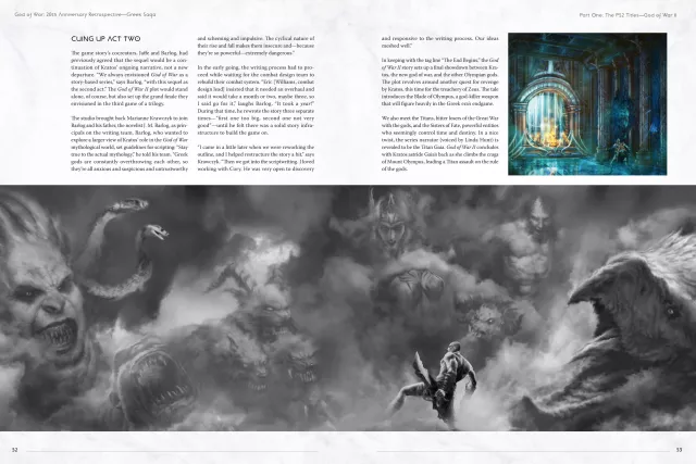 Könyv The Art of God of War - 20th Anniversary Retrospective (Deluxe Edition) - Artbook