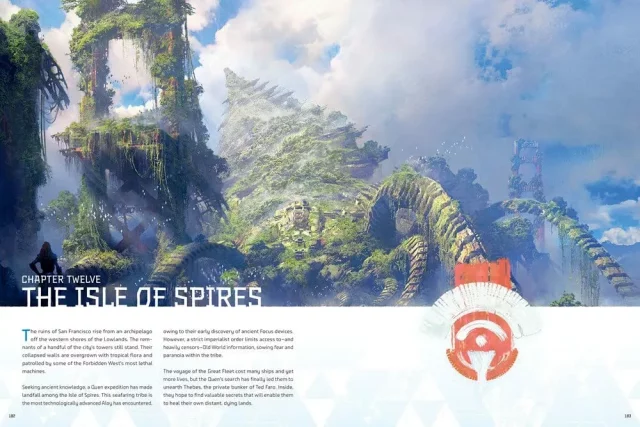 Kniha The Art of Horizon Forbidden West