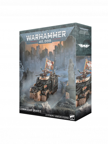 W40k: Astra Militarum - Commissar Graves (1 figura)