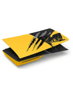 Konzolfedél PlayStation 5 Slim - Marvel’s Wolverine Battle Yellow Limited Edition