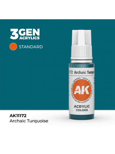 Alapfesték AK 3Gen (Archaic Turquoise - Acrylic) - archaikus türkiz