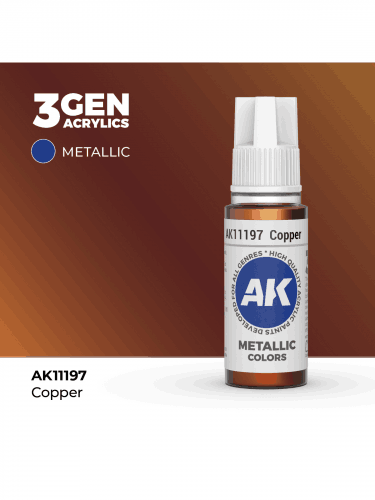 AK 3Gen (Copper – Metallic) – alapszín, rézszín