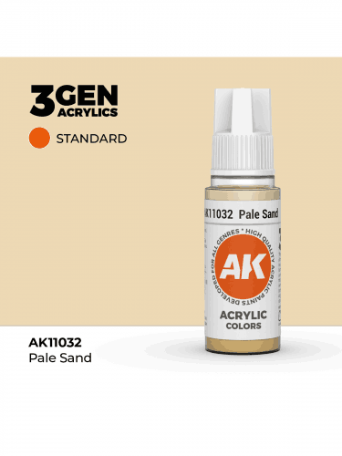 Alapfesték AK 3Gen (Pale Sand - Acrylic) - halvány homokszín