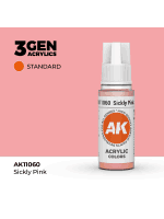Alapfesték AK 3Gen (Sickly Pink - Acrylic) - halványrózsaszín