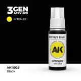 AK 3Gen (Black – Intense) – alapszín, fekete - AK-Interactive