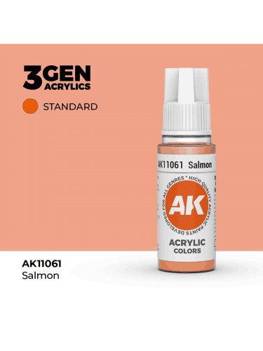 Alapfesték AK 3Gen (Salmon - Acrylic) - lazacszín