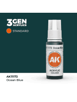 Alapfesték AK 3Gen (Ocean Blue - Acrylic) - óceánkék