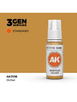 Alapfesték AK 3Gen (Ocher - Acrylic) - okkersárga