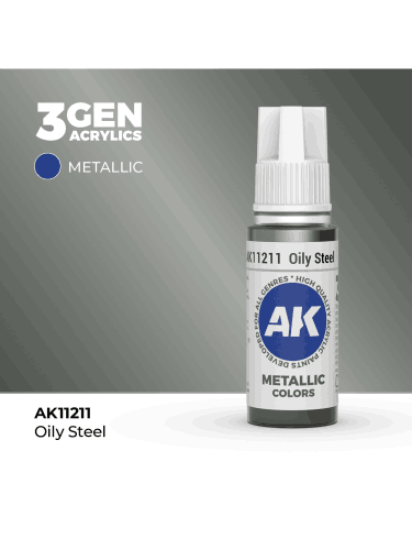 AK 3Gen (Oily Steel – Metallic) – alapszín, olajos acél