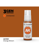 Alapfesték AK 3Gen (Orange Brown - Acrylic) - narancsbarna