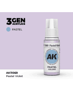 Alapfesték AK 3Gen (Pastel Violet - Pastel) - pasztell-lila