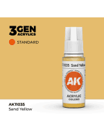 AK 3Gen (Sand Yellow - Akril) – alapszín, homoksárga