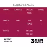 AK 3Gen (Magenta - Akril) – alapszín, bíbor - AK-Interactive