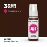 AK 3Gen (Russet Shadow - Punch) – alapszín, rozsdabarna árnyék - AK-Interactive