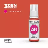 AK 3Gen (Sun Red - Punch) – alapszín, napvörös - AK-Interactive