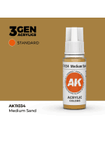 Alapfesték AK 3Gen (Medium Sand - Acrylic) - közepes homokszín