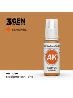 Alapfesték AK 3Gen (Medium Flesh Tone - Acrylic) - közepes bőrtónus