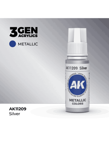 AK 3Gen (Silver – Metallic) – alapszín, ezüst