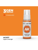 Alapfesték AK 3Gen (Light Orange - Acrylic) - világosnarancs